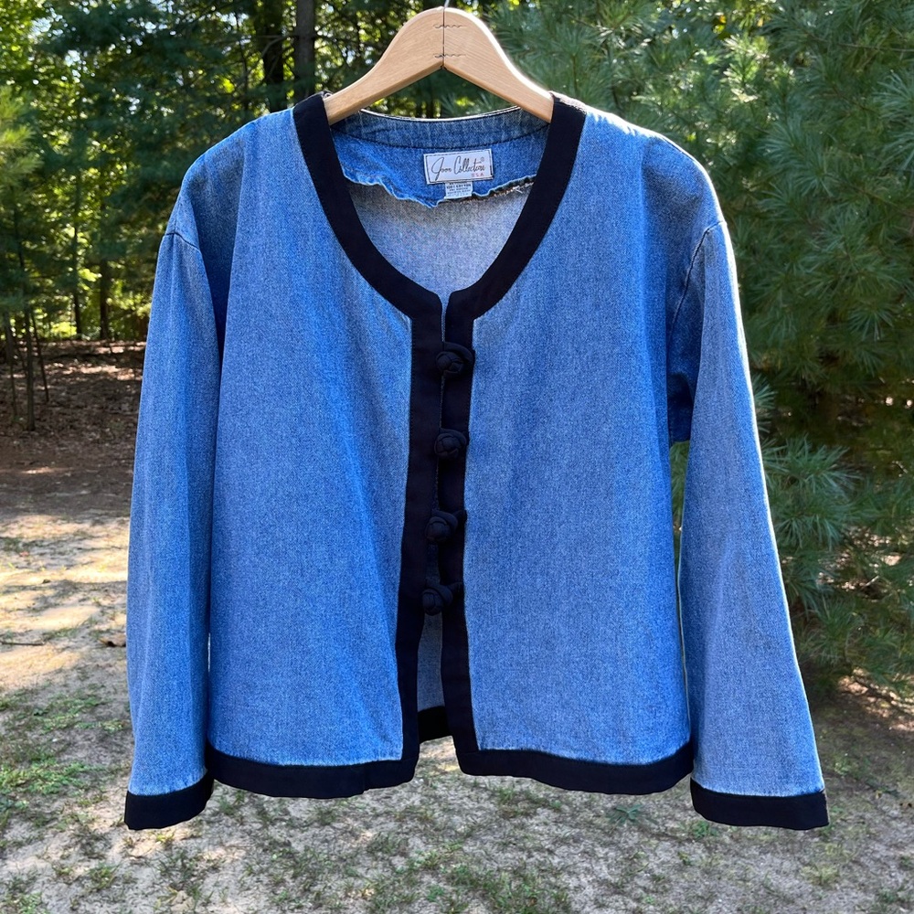 90s Lightweight Denim Jacket - image 1